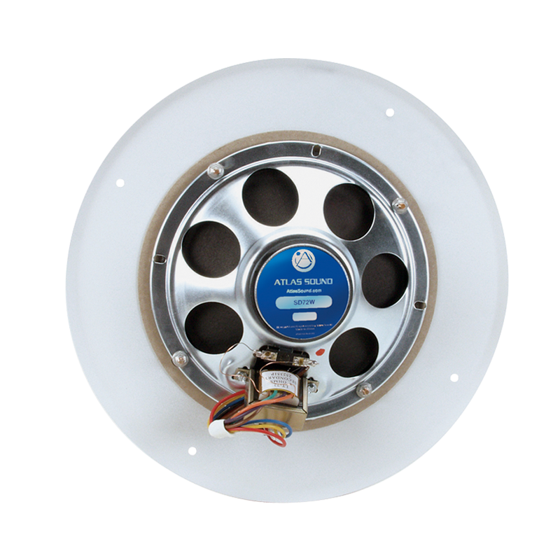SD72WV 8" Loudspeaker In-Ceiling Dual Cone 25V/70V 5W (Each)