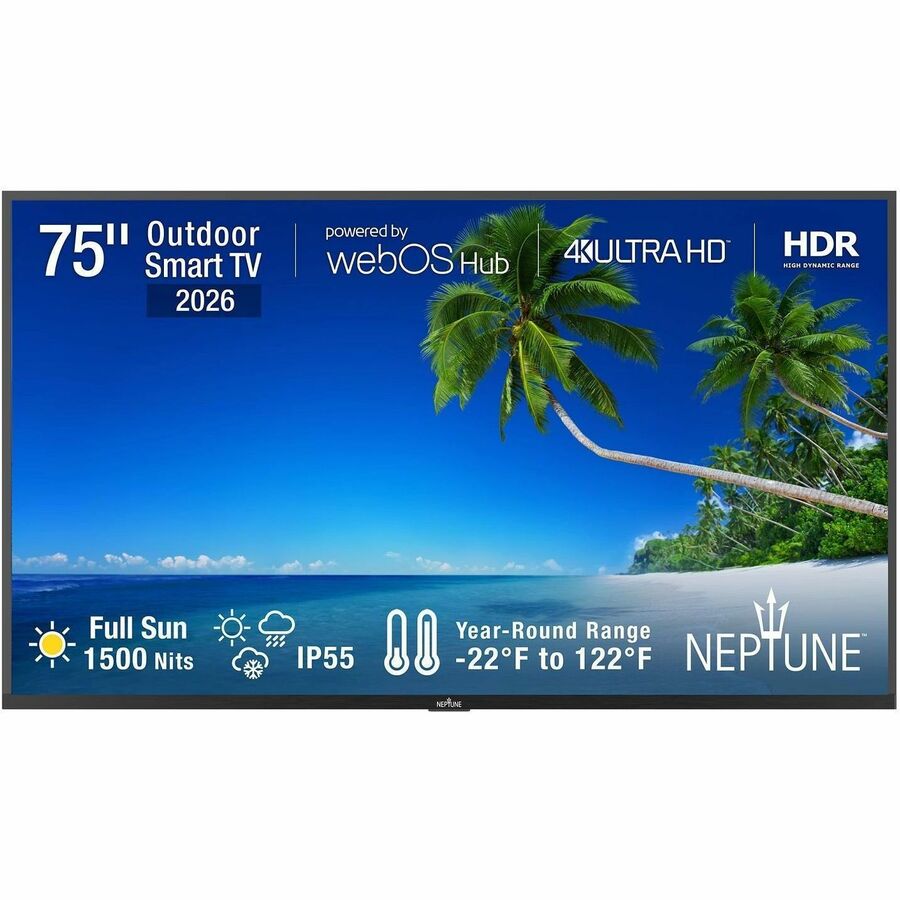 Neptune Full Sun Outdoor 4K w/Outdoor Tilt Mount (2026 Model)