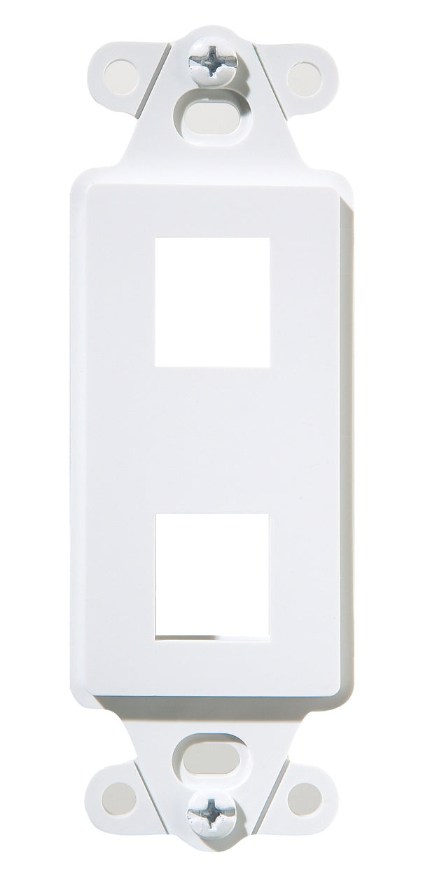 WP34312 2-Port Decorator Outlet Strap