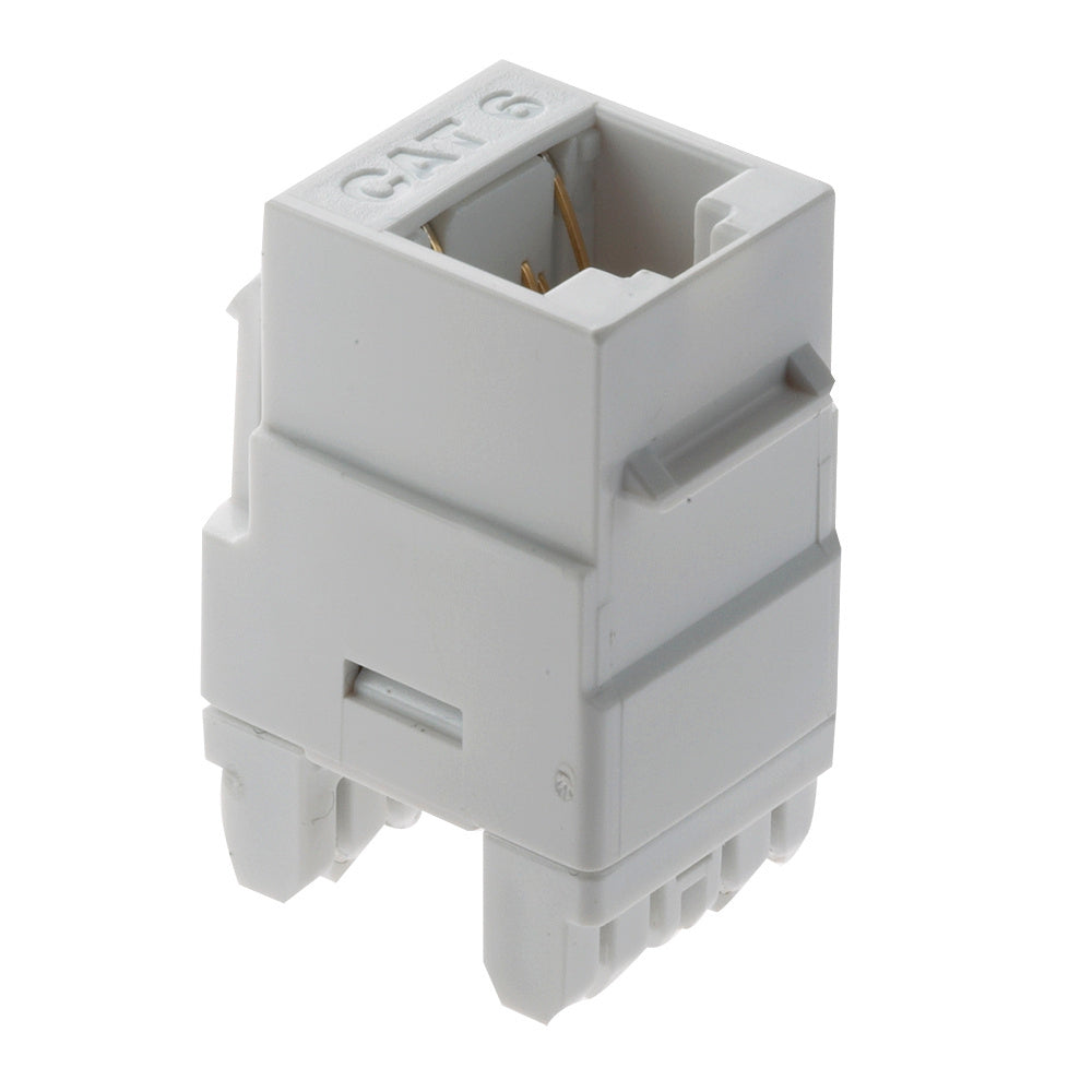 OnQ WP3460WH Cat6 RJ45 T568-A/B Keystone Connector White