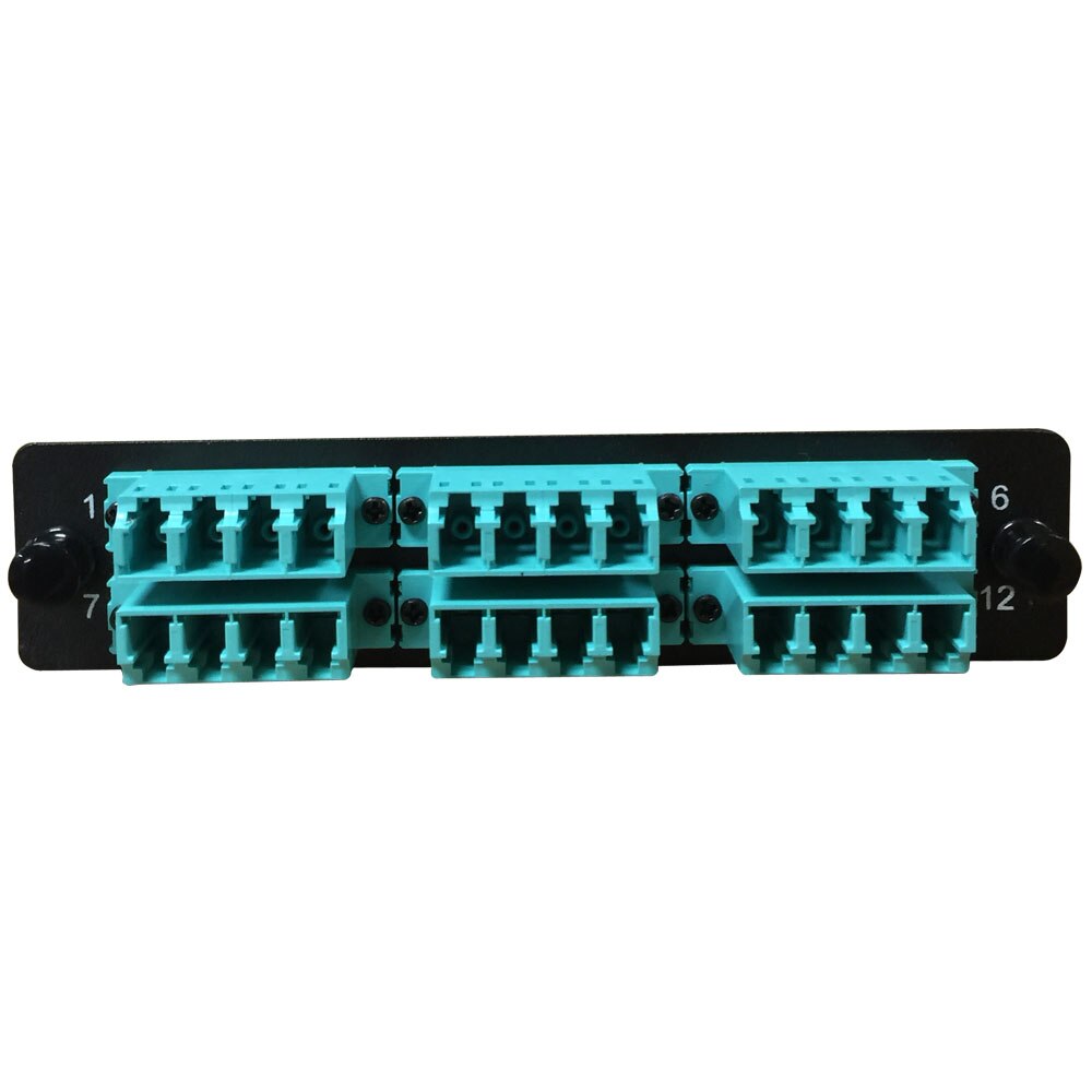 FPP-AD-L32-06 LGX Fiber Adapter Panel with 6 LC Quad Adapters/Ports