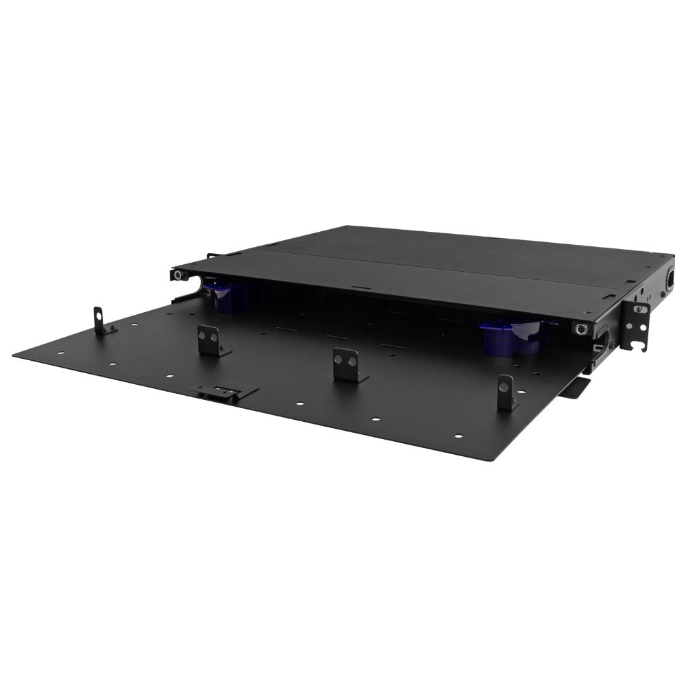 FPP-03-R1-03 1U Premium Rack Mount Fiber Patch Panel Enclosure Unloaded