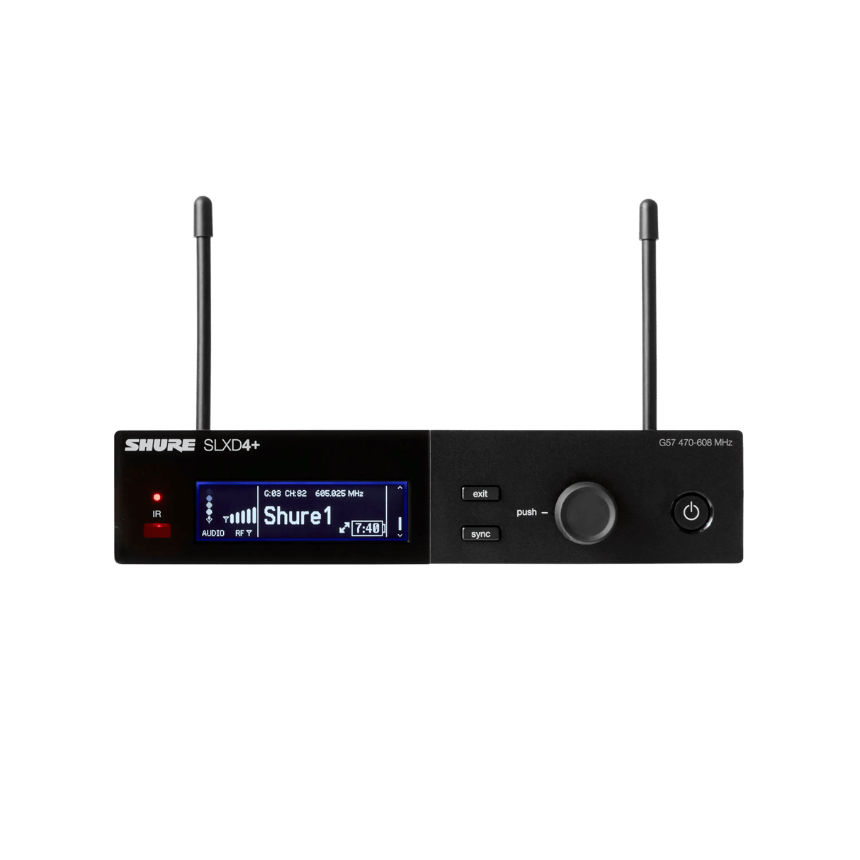 SLXD4+=-G57 Digital Wireless Receiver Half-Rack