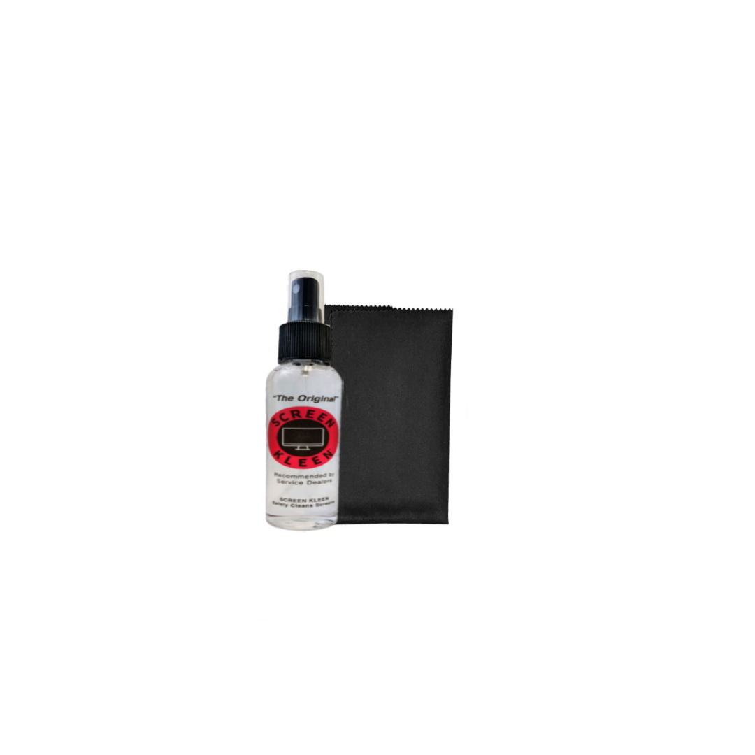 SK-001 The "Original" Screen Kleen 1 OZ Screen Cleaner with 7" x 7" Double Density Microfiber Cloth
