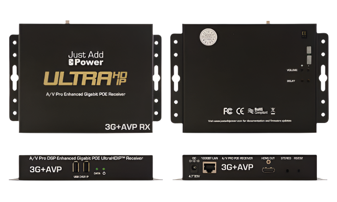 518AVP 3G 4K AVPro Receiver POE