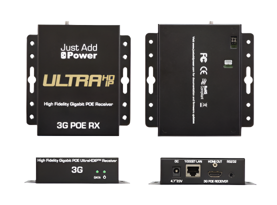 508POE 3G 4K Receiver POE