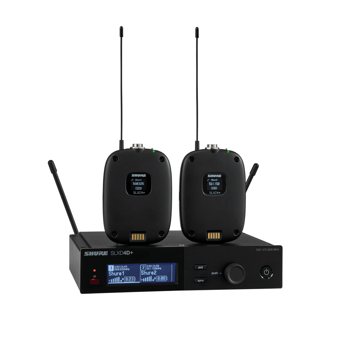 SLXD14D+-G57 Dual Wireless Bodypack System