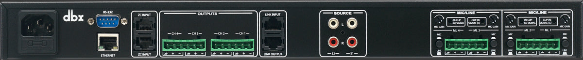 640M 6x4 Digital Zone Processor