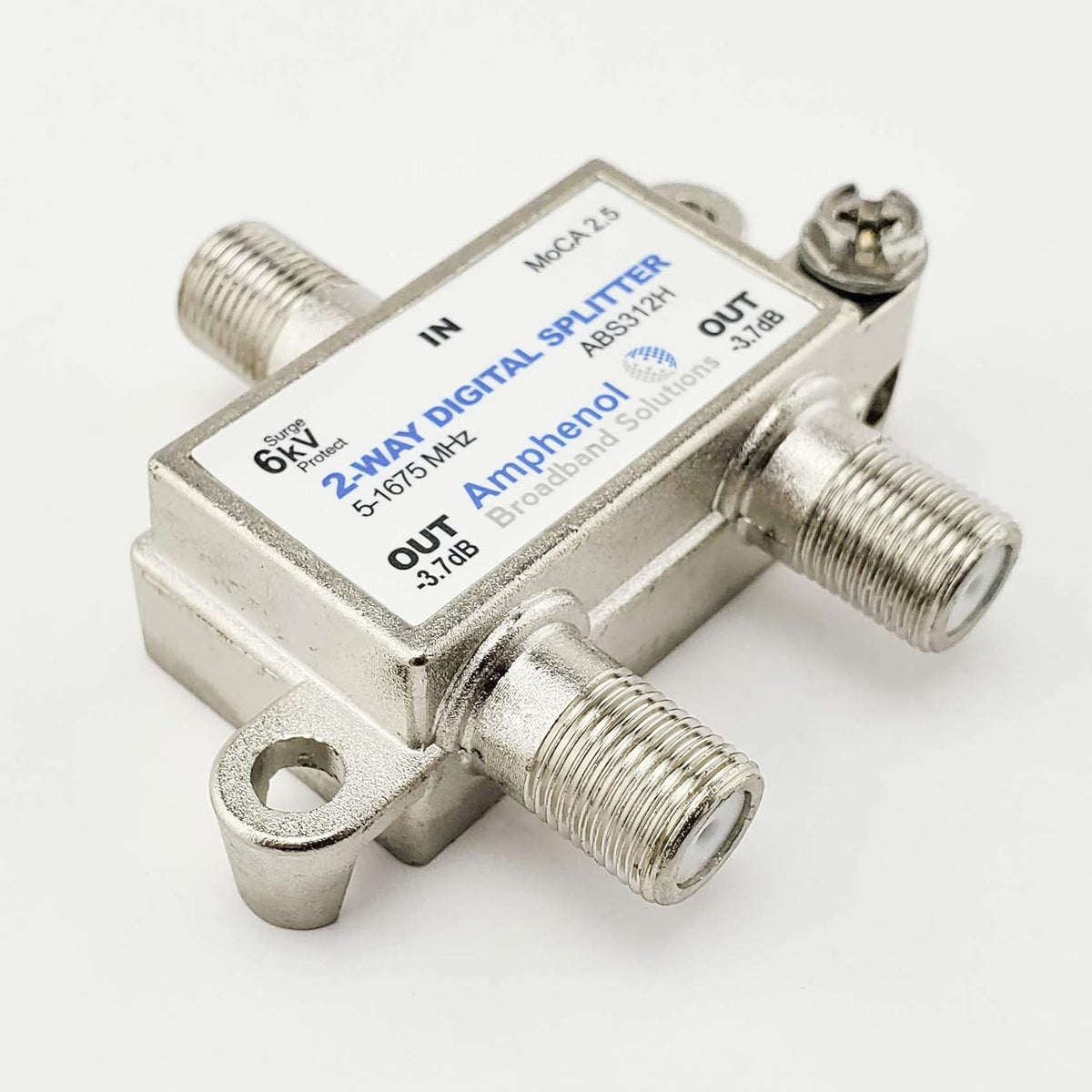 ABS312H 2-Way Splitter MoCA 5-1675 MHz