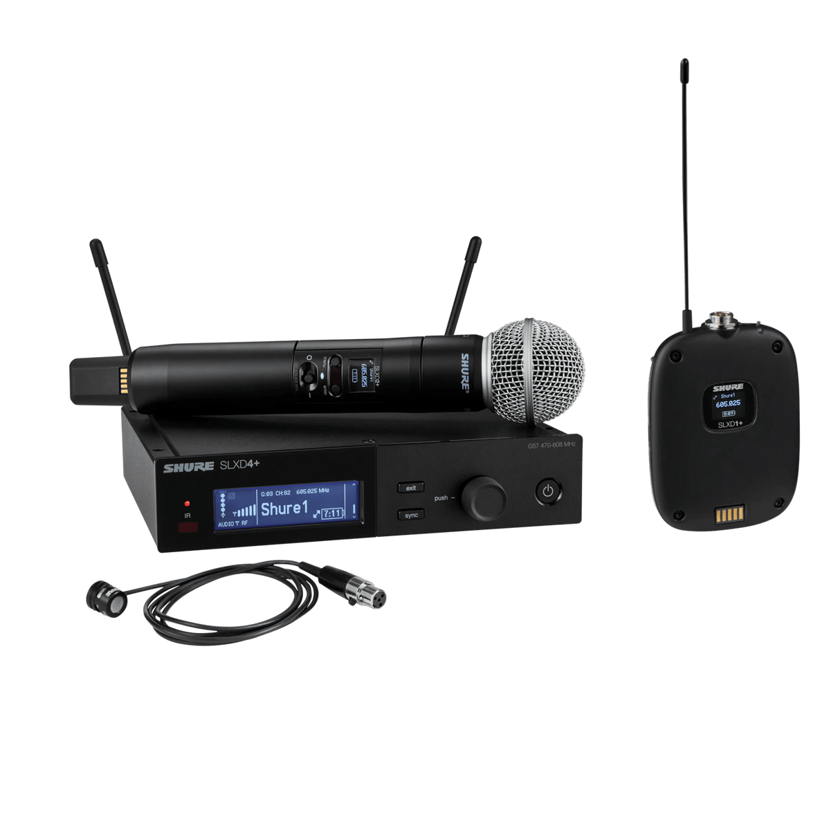 SLXD124+/85M-G57 Digital Wireless Combo System