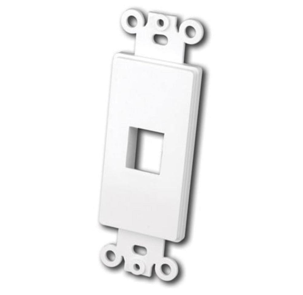 820321 Decor Style Multi-Media Wall Plate Insert