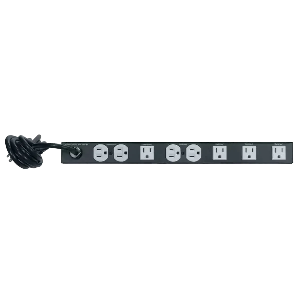 ACSPR-1509 PDU with 9 (15A) Outlets, Advanced Multi-Stage Surge Suppression