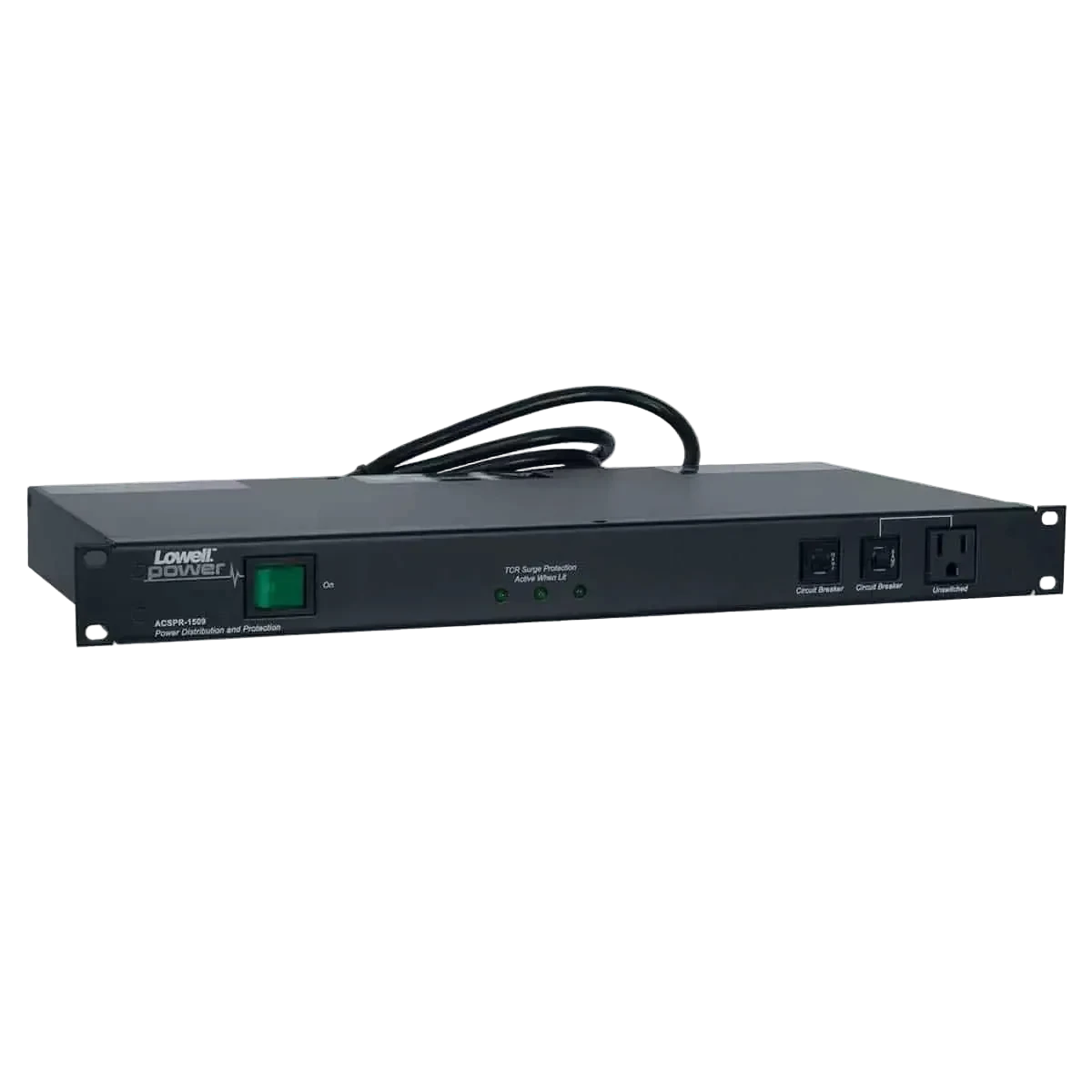 ACSPR-1509 PDU with 9 (15A) Outlets, Advanced Multi-Stage Surge Suppression