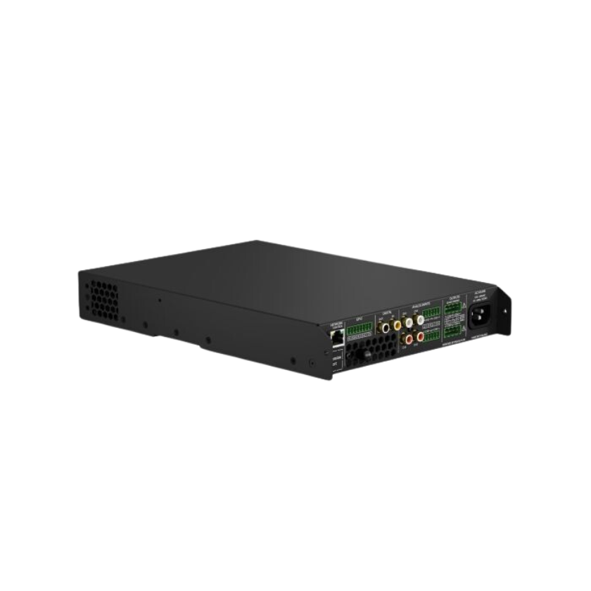 AMP-4-125 4 Channel 125W 8Ω, 2 Channel 70/100V 250W DSP Matrix Amplifier