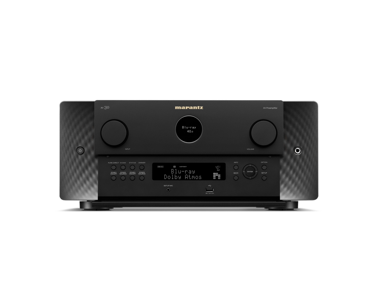 AV30 11.4-Channel Balanced AV Preamplifier Powered by HEOS™