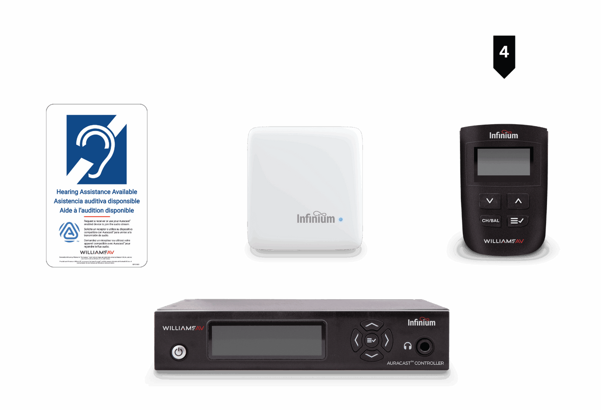 BA SYS2-00 Infinium™ System with 4 Receivers