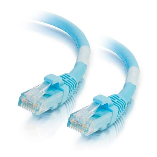 CG00769 Cat6a Snagless UTP Cable 15' Aqua