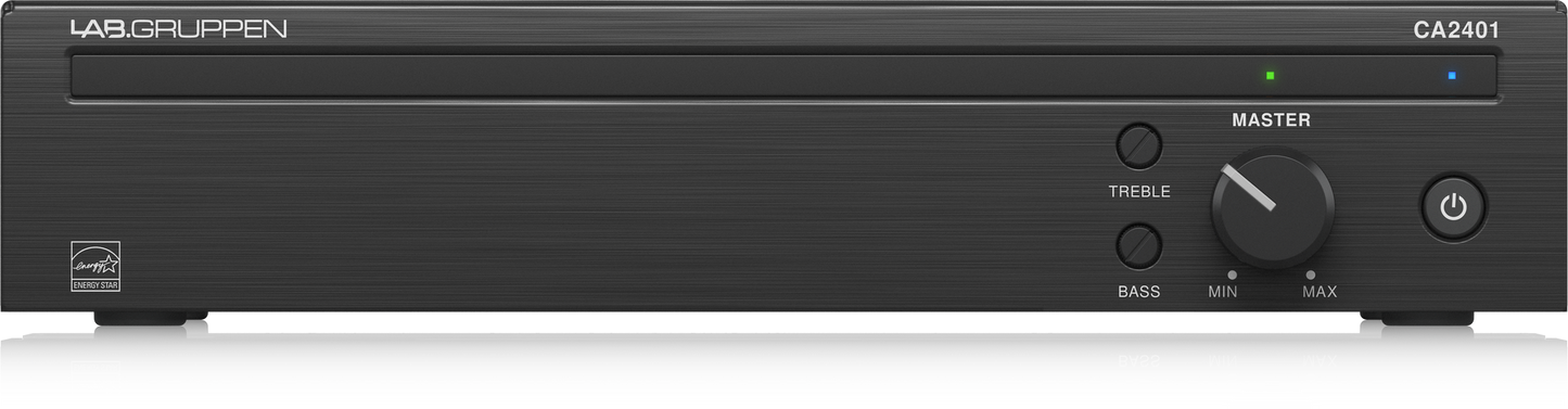 Lab Gruppen LAB-CA2401 240W Commercial Amplifier with Energy Star Certification