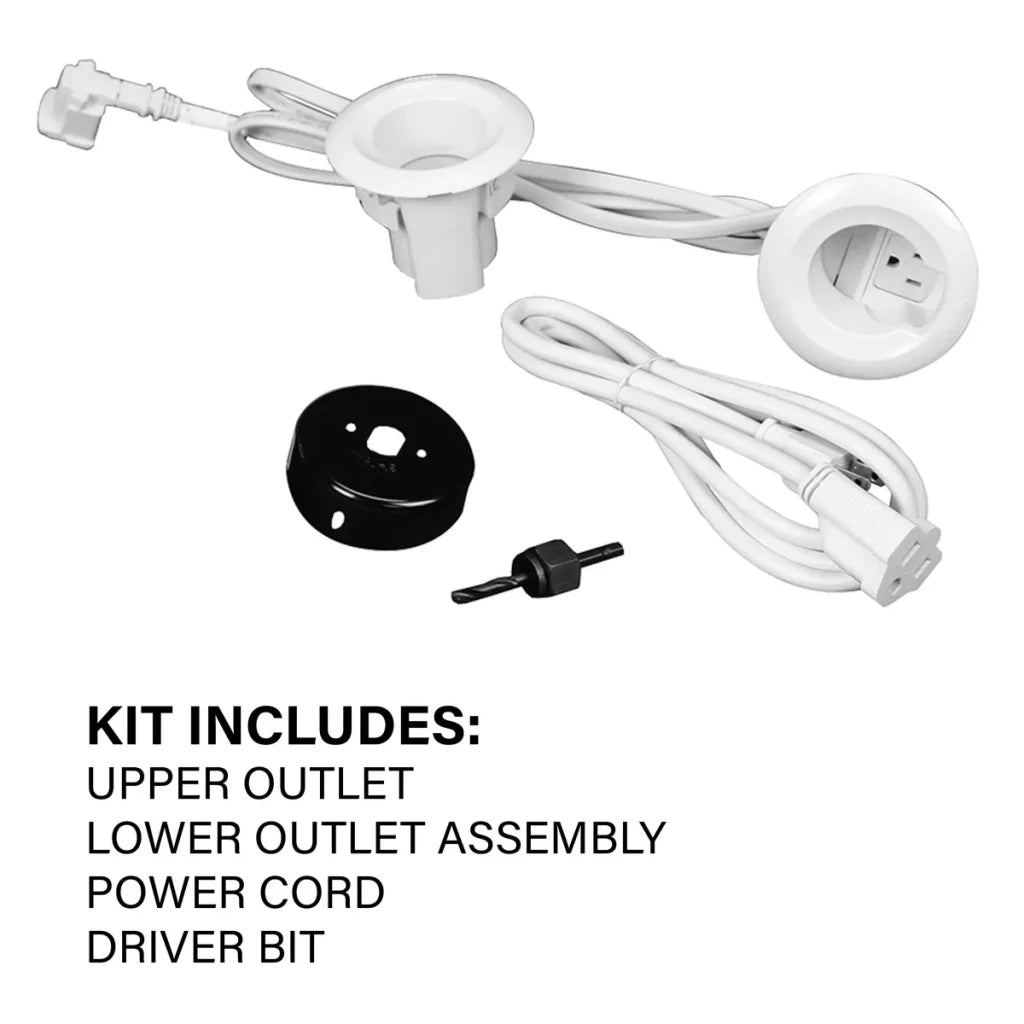 CCSIWPK 5 Piece 3.75" X 3.75" PVC Screen Kit White