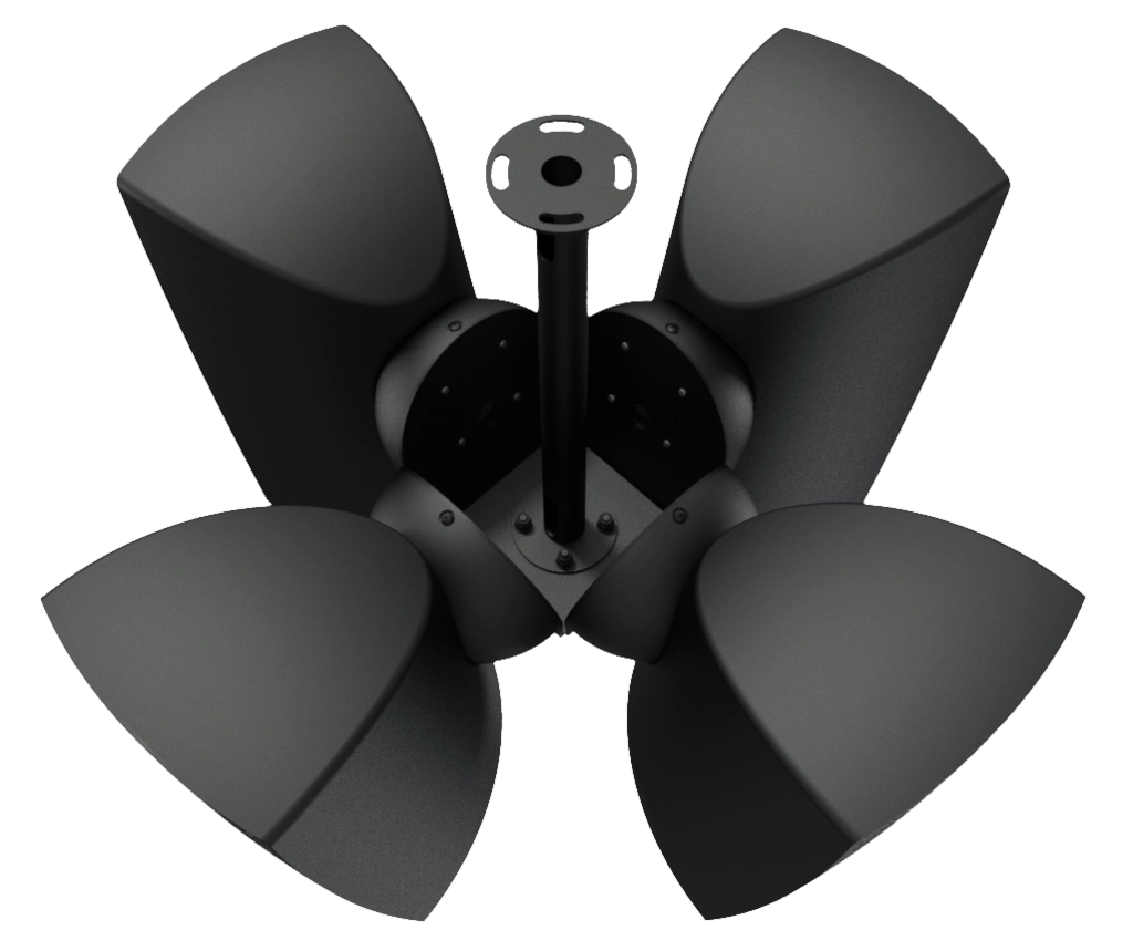 CMA164M Cluster mounting set 4 x ATEO6M speaker