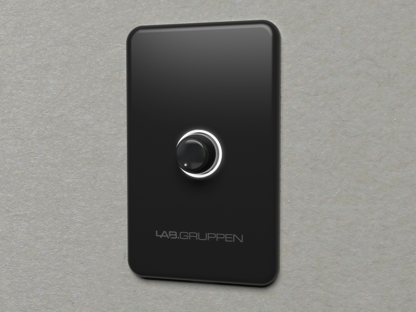 Lab Gruppen LAB-CRC-VUL-BK Wall-Mount Volume Control in Single-Gang Format for CA, CM, CMA and CPA Series