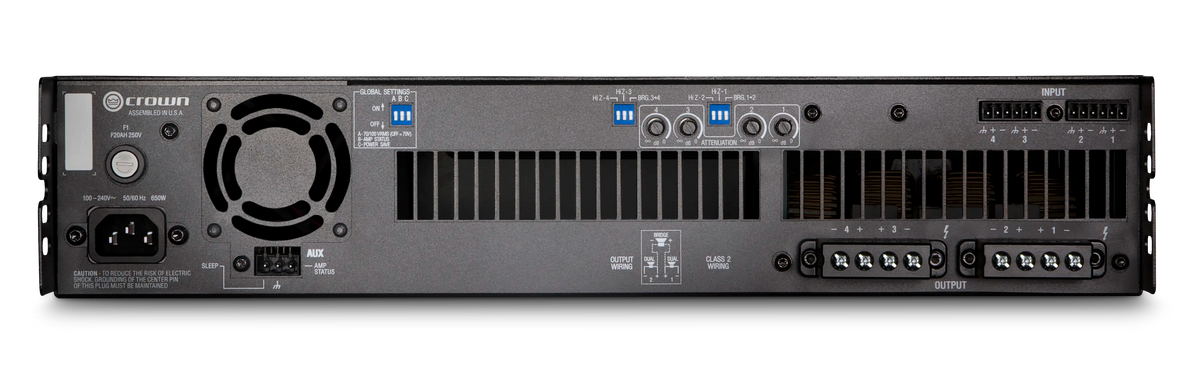 DCi4x600 B-Stock 4 Channel 600w @ 4ω - 70v Power Amplifier