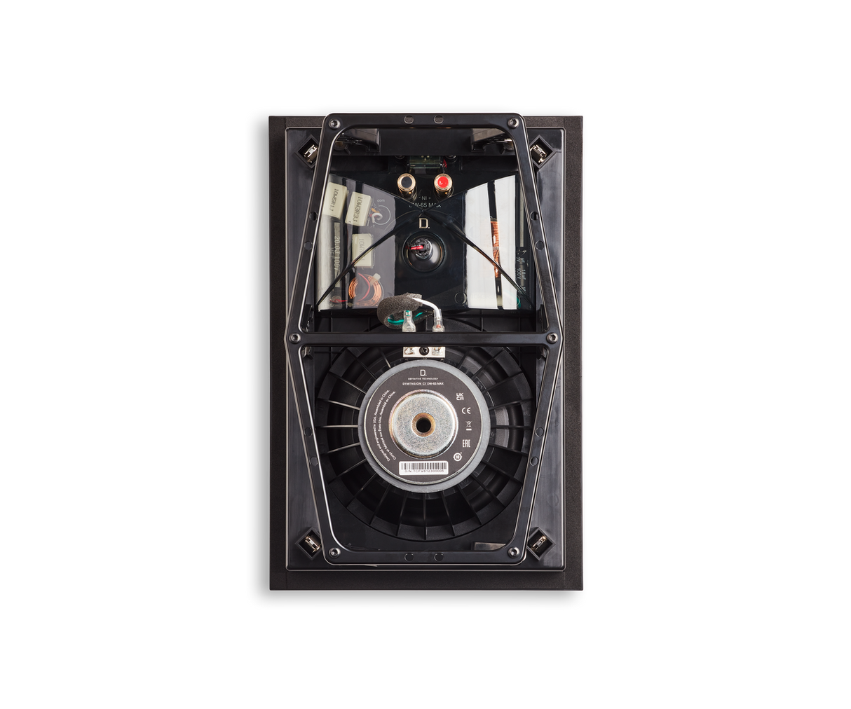 DW-65 MAX 6.5" In-Wall Speaker Paintable 1" Pivoting Tweeter (Each)