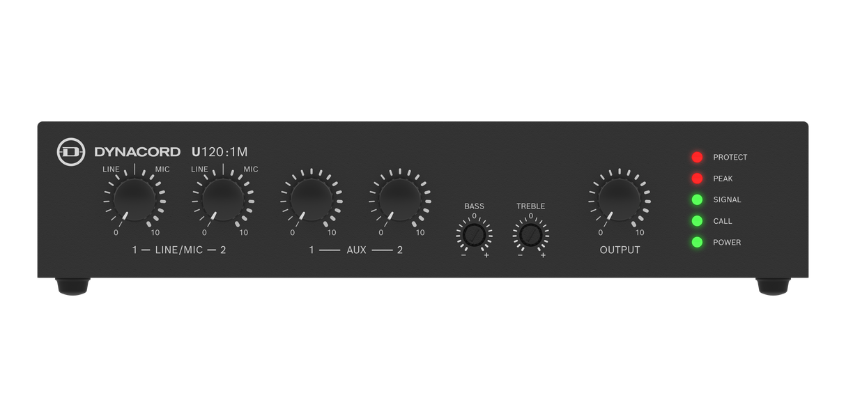 U120:1M-US 120W Single Channel Mixer Amplifier