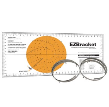 EZIC-24 Universal Round Speaker Bracket 24 Pack Fits Most Speakers