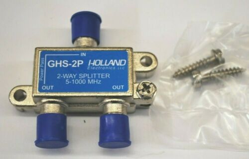 GHS-2P 2-Way Splitter (5-1000 MHz) Solder Back