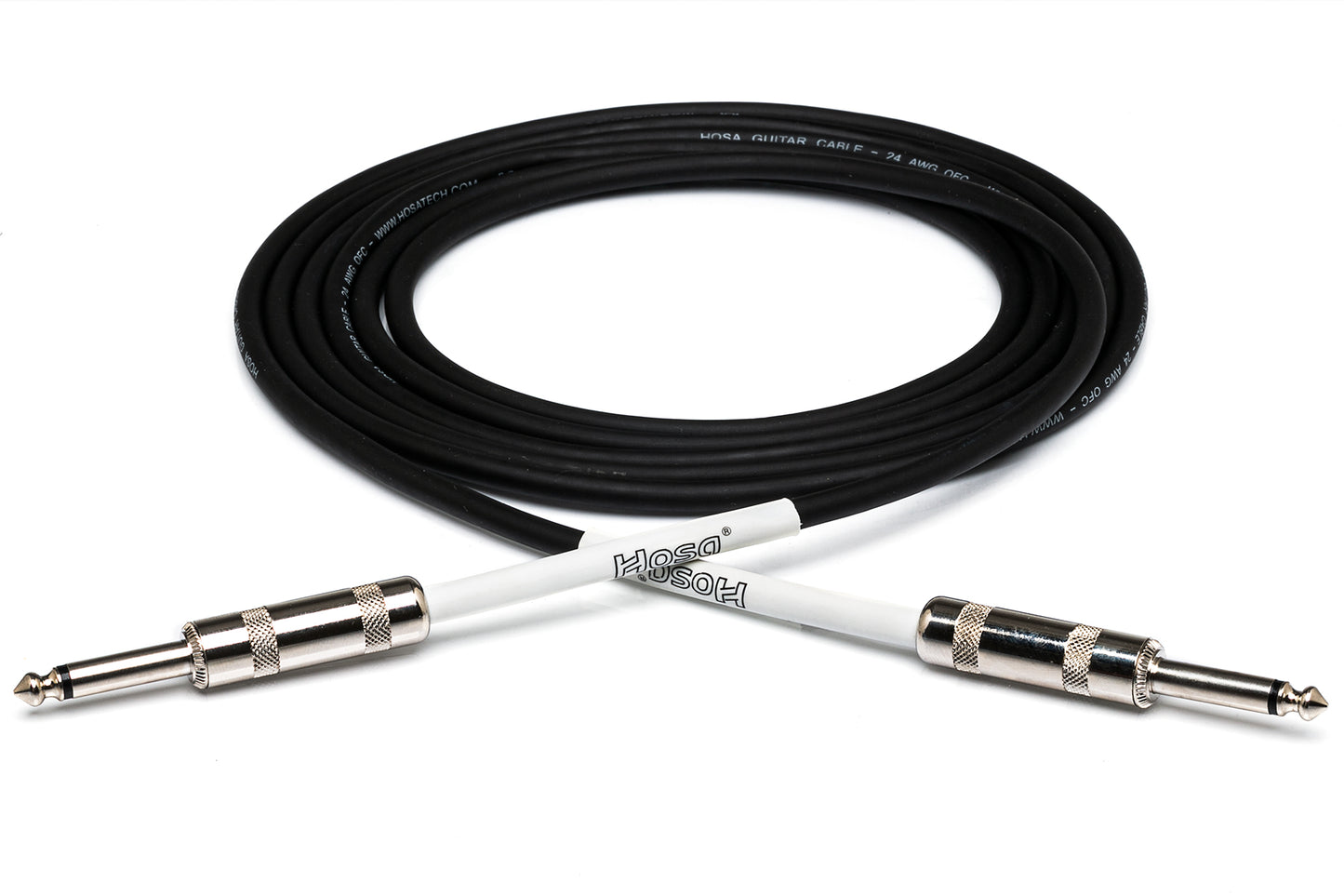 Hosa GTR215 Guitar Cable Straight to Same 15'
