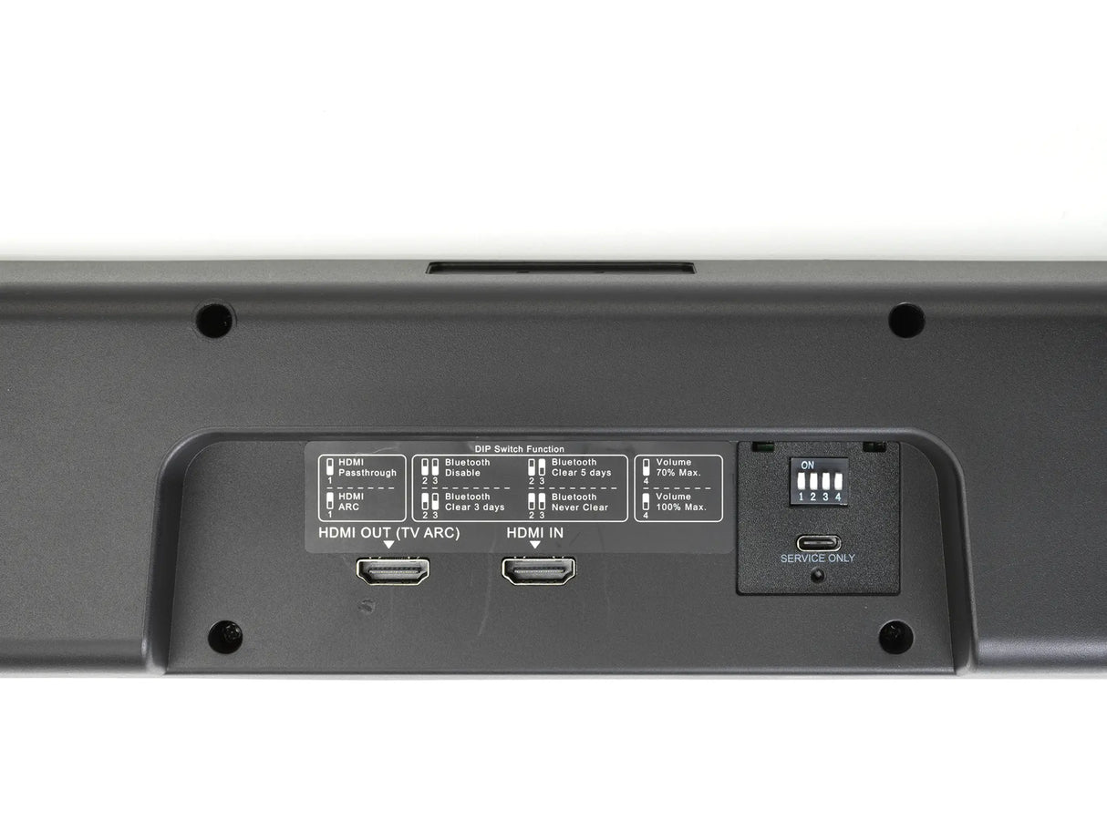 PSB-2 2.0 Channel Soundbar with HDMI & Bluetooth