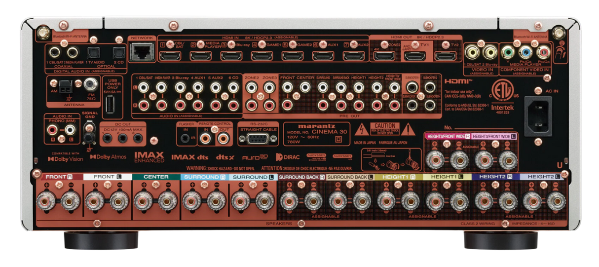 CINEMA30 11 Channel 140W AV Receiver