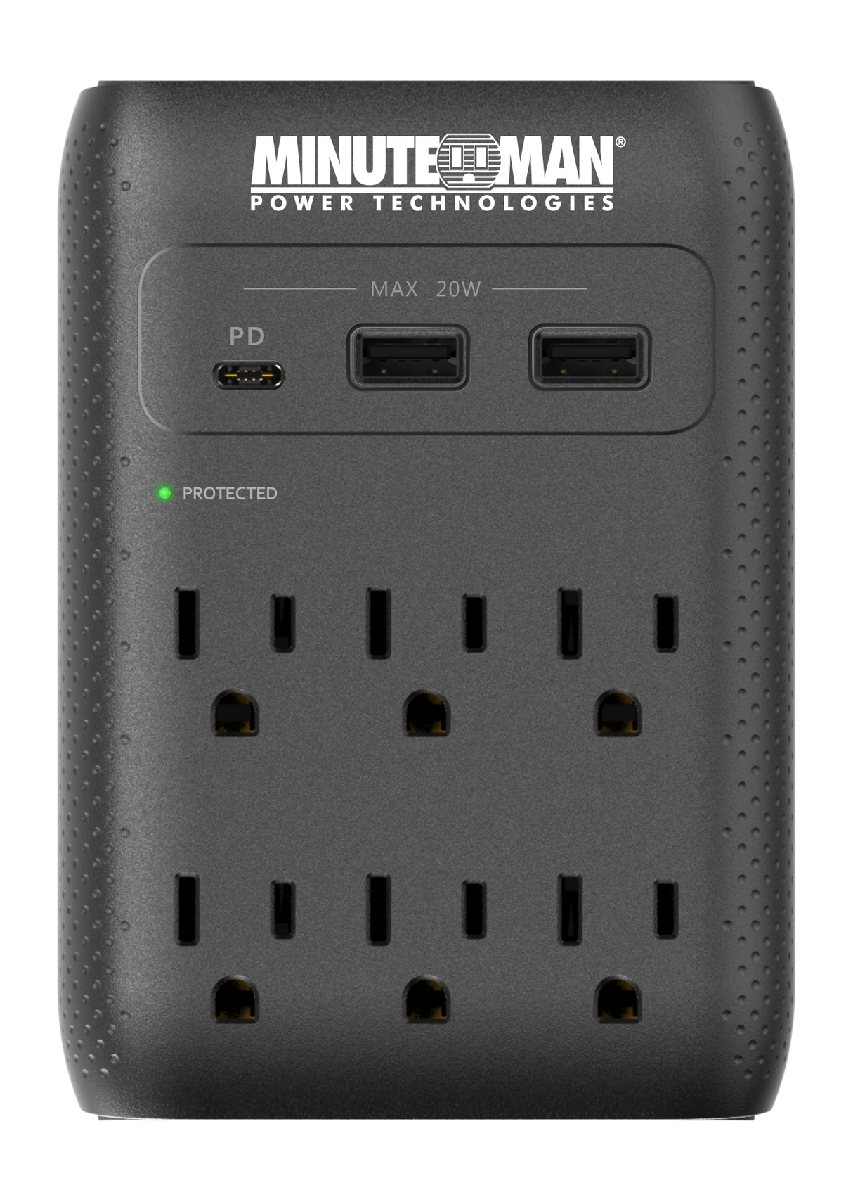 MMS-WAL6U3 MMS™ 6-Outlet Wall Tap Surge Protector