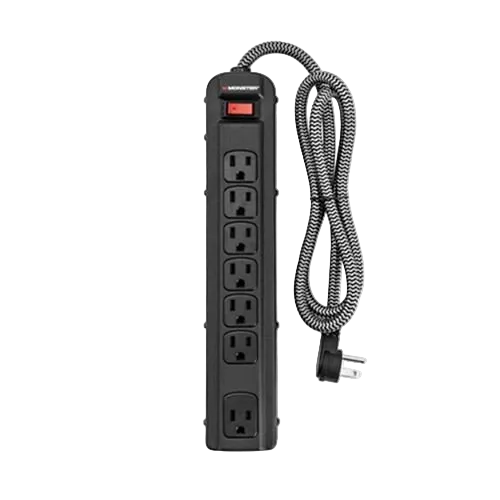 ME-8000 7-Outlet Surge Protector with 2 USB-A Ports 1350 Joules 240V