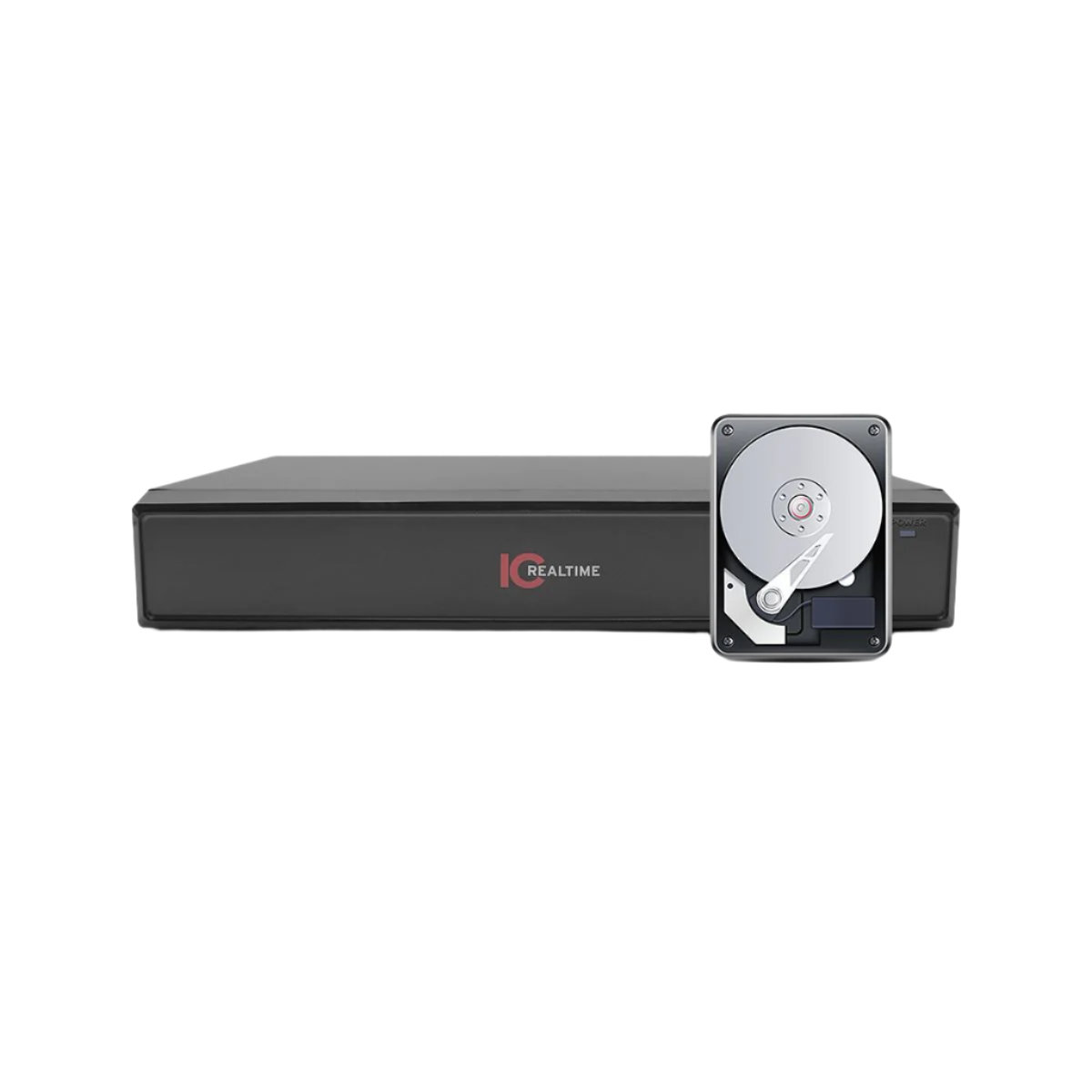 NVR-EG08POE-1U4K1-2TB 8 Channel 1U 8PoE 4K & H.265 Network Video Recorder 2TB
