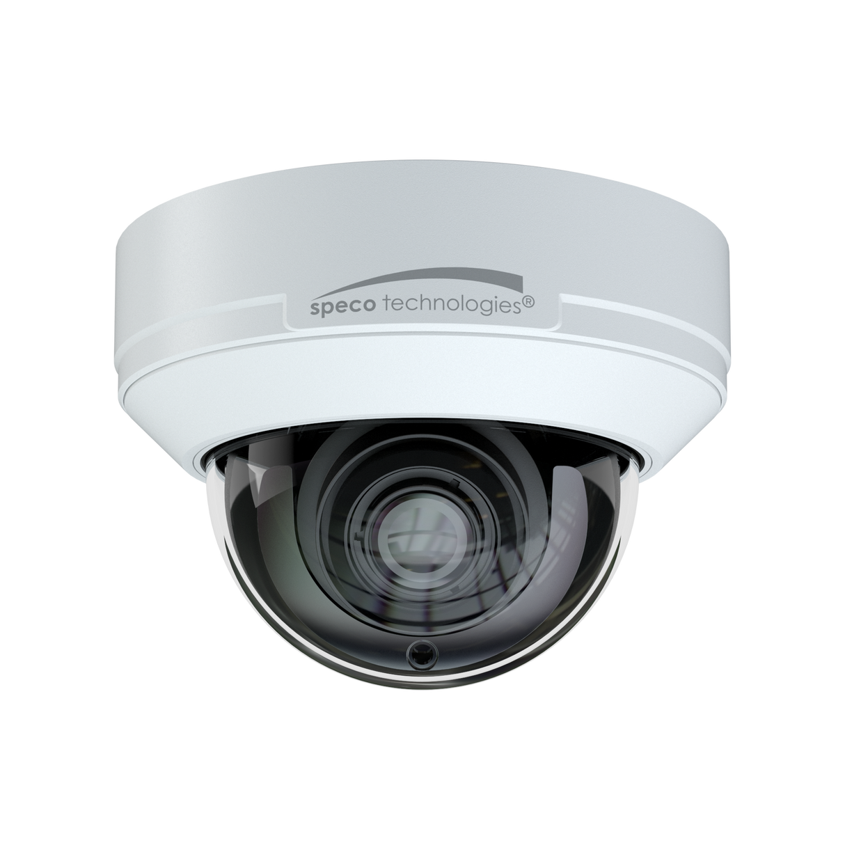 O4D9M 4MP H.265 AI IP Dome Camera, IR, 2.8-12m4mp H.265 M Motorized Lens White Housing