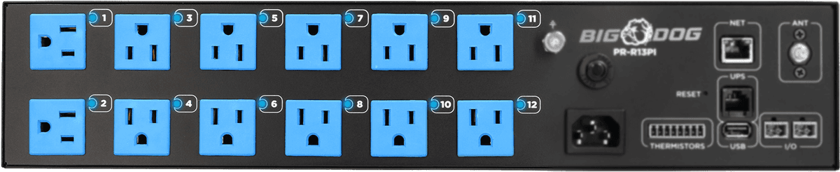 PR-R13PI 13 Outlet 2U Smart Power
