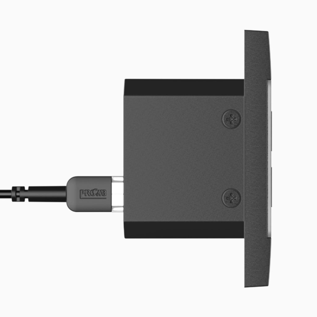NWP400 Dante Enabled PoE Network Input Panel w/USB Type C and integrated Bluetooth