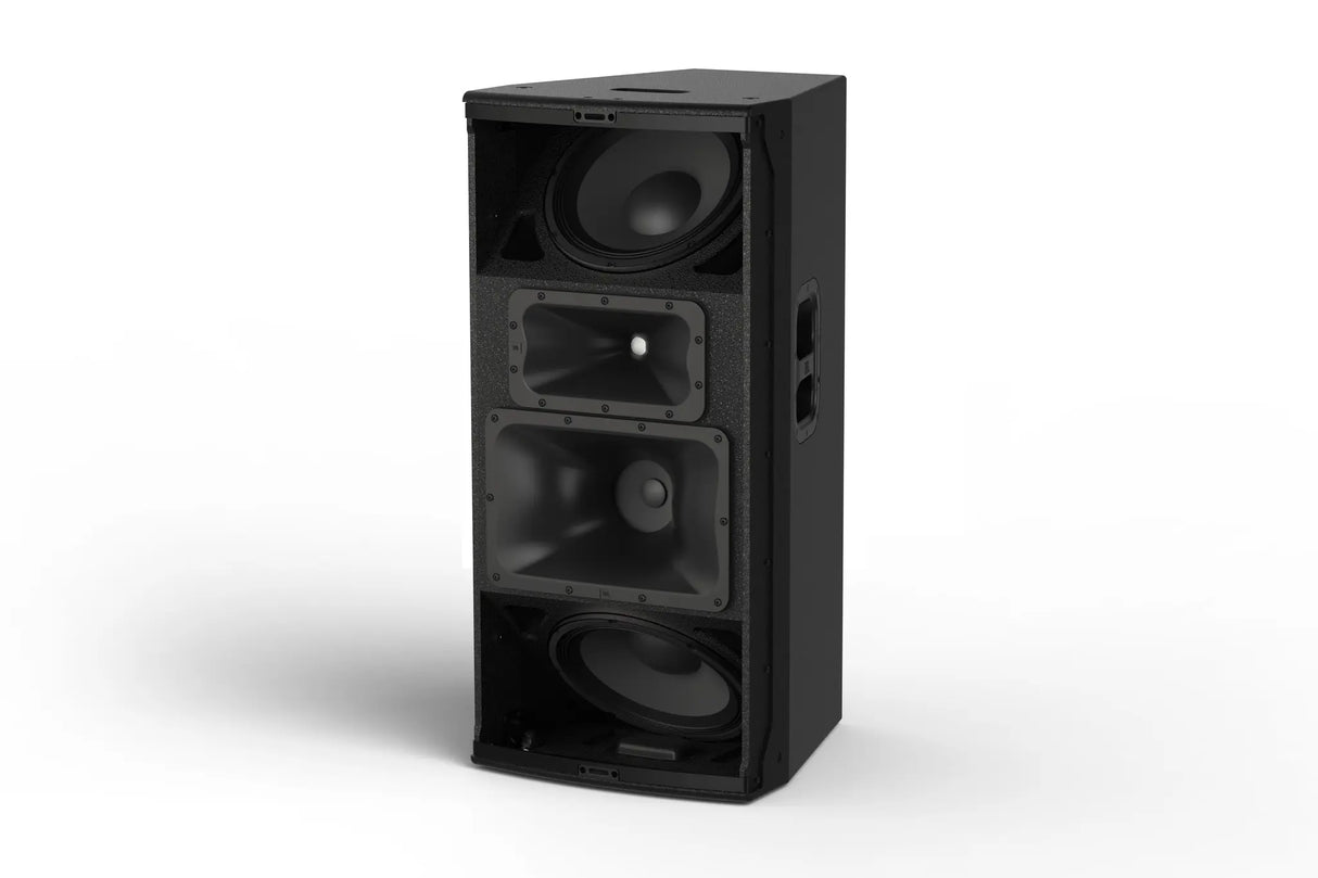 SRX922 Dual 12" Powered Point-source Speaker, 3-way, 90° x 60°
