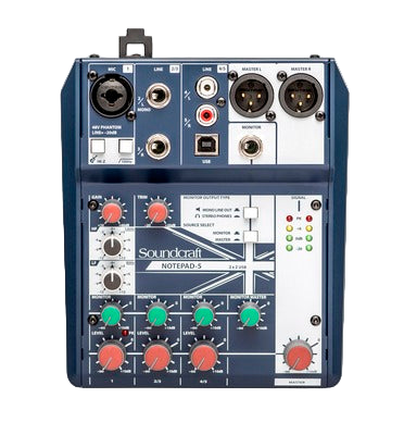 Notepad5 Mixing Console