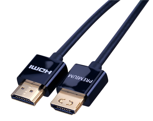 Ultra Slim Certified Premium High-Speed HDMI Cable with Ethernet