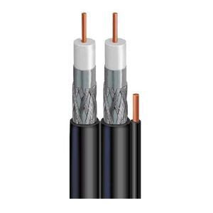 V266gw-500 Dual Rg-6 Coax Ccs W/ Ground 500'