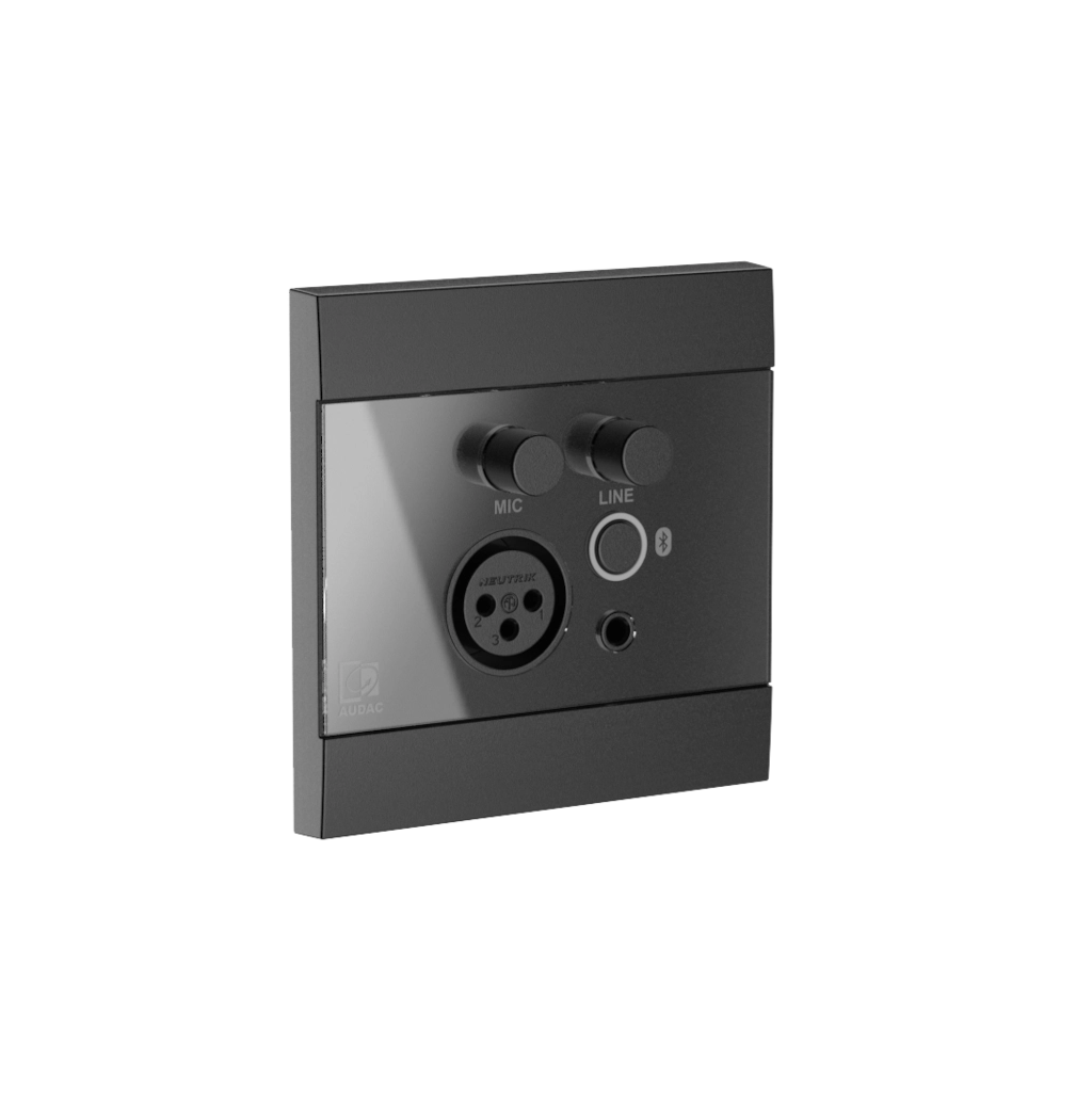 WP225 Universal Wall Panel with Microphone, Line Input & Bluetooth Receiver