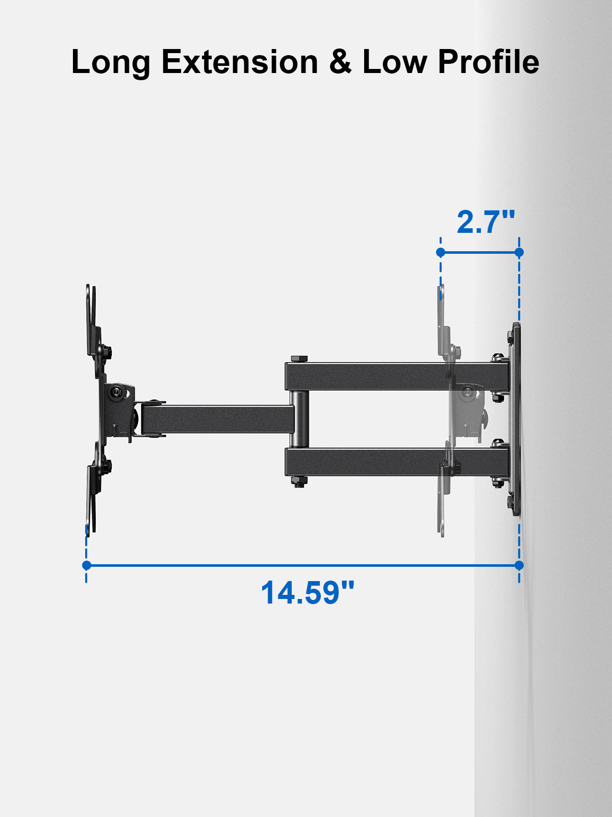 ERMMS1-01B Mount Motion - Up to 32" TV's Single Stud