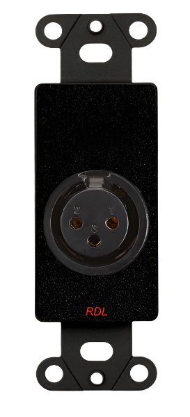 AMS-ALF XLR 3-Pin Female Jack Terminal Block Connections