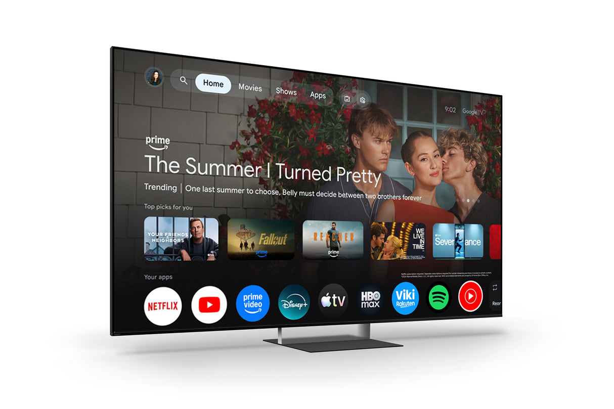 BRAVIA 9 II Class True RGB 4K HDR Google TV with Gemini