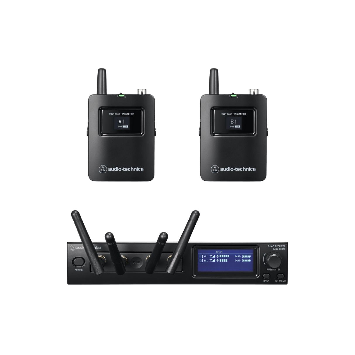 ATW-1421 System 20 PRO Dual Body-Pack System Wireless