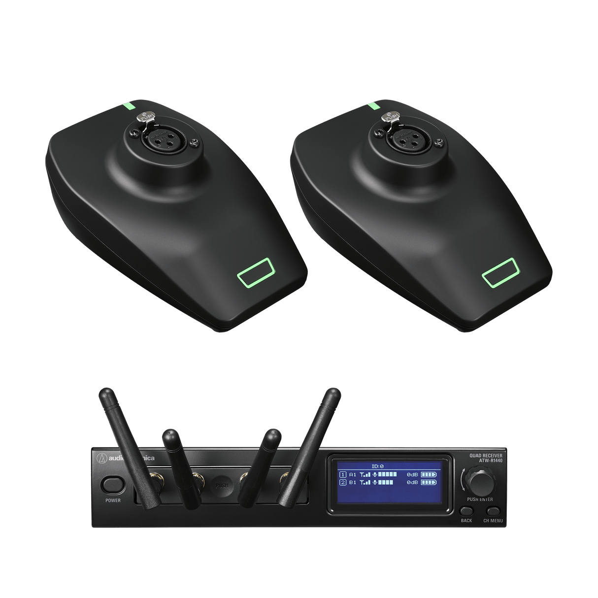 ATW-1427 System 20 PRO Dual Desk Stand Wireless