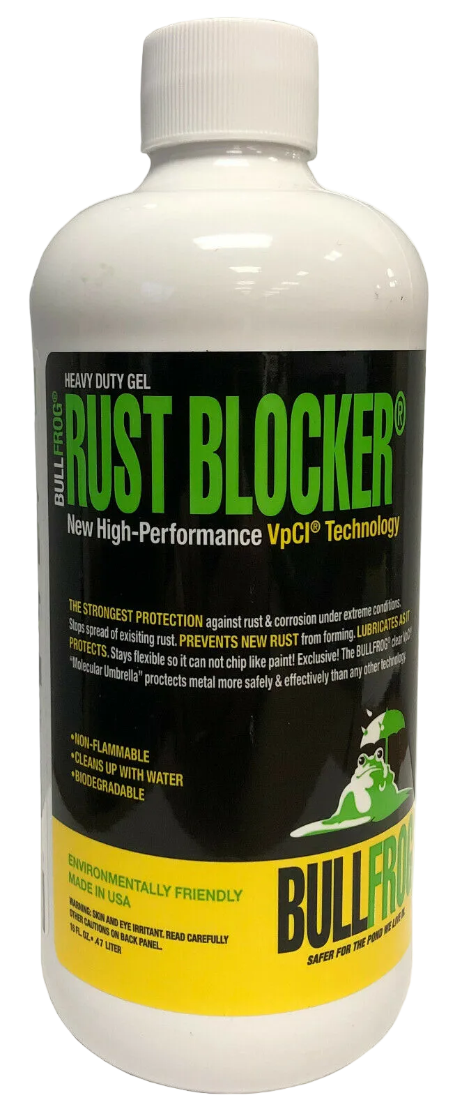 BullFrog 93896 Rust Blocker Heavy Duty Gel Protects Against Formation of Rust 16oz